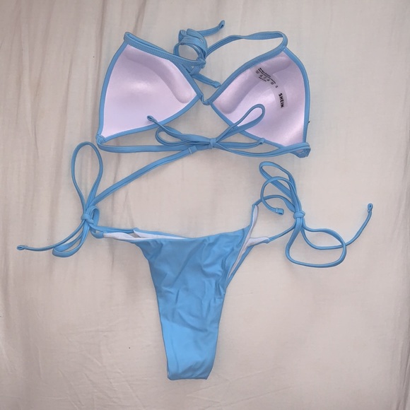 Baby Blue Bikini - Picture 2 of 2